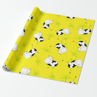Cadeau Papier d'emballage de vache folle