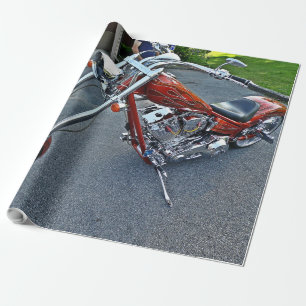 Cadeau Papier d'emballage de vélo fait sur commande