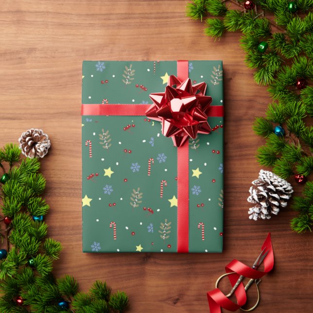Cadeau Papier d'emballage décoratif pour décoration de No (Cadeau de vacances)
