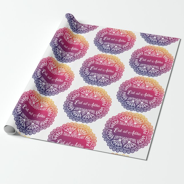 Cadeau Papier d'emballage d'Eid al-Adha (Déroulé)