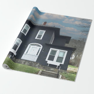 Cadeau Papier d'emballage des couleurs d'automne