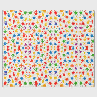 Cadeau Papier d'emballage d'été amusant