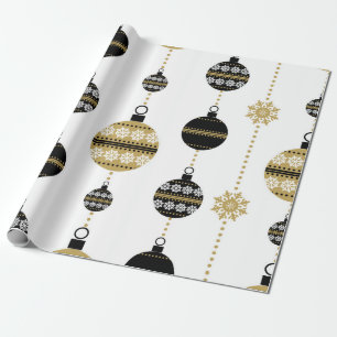 Cadeau papier d'emballage d'hiver parfait