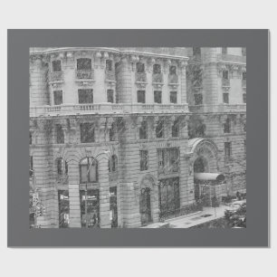 Cadeau Papier d'emballage d'hiver Upper West Side