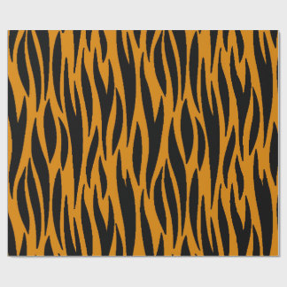 Cadeau Papier d'emballage d'impression de tigres