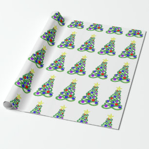 Cadeau Papier d'emballage d'Infini-Arbre