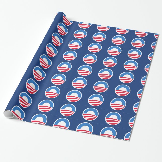 Cadeau Papier d'emballage d'Obama (Déroulé)