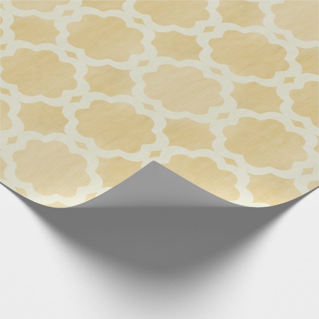 Cadeau Papier d'emballage d'or marocain (Coin)