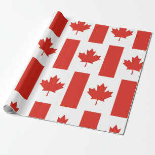 Cadeau Papier d'emballage drapeau patriotique feuille d'é