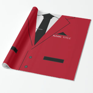 Cadeau Papier d'emballage drôle d'entreprise Nom personna