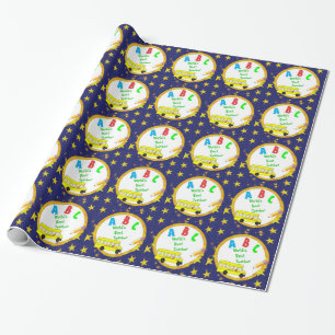 Cadeau Papier d'emballage du meilleur maître d'école du