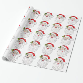 Cadeau Papier d'emballage du père noël