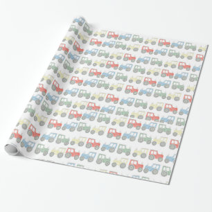 Cadeau Papier d'emballage du tracteur