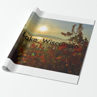Cadeau Papier d'emballage du Wisconsin de lac hope