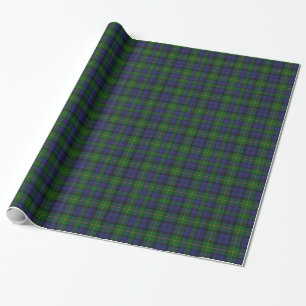 Cadeau Papier d'emballage écossais de plaid de tartan de