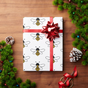 Cadeau Papier d'emballage élégant pour entreprise de miel