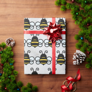 Cadeau Papier d'emballage élégant pour entreprise de miel