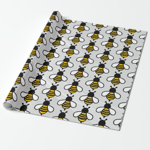 Cadeau Papier d'emballage élégant pour entreprise de miel