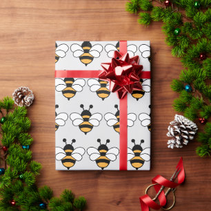 Cadeau Papier d'emballage élégant pour entreprise de miel