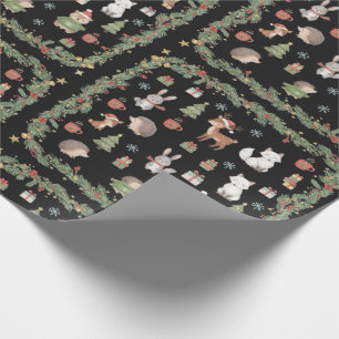Cadeau Papier d'emballage élégant pour la saison festive