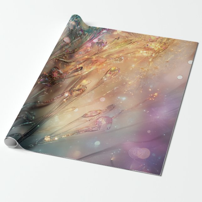 Cadeau Papier d'emballage élégant Ulrica (Déroulé)