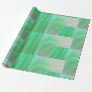 Cadeau Papier d'emballage en marbre. Lumières du Nord