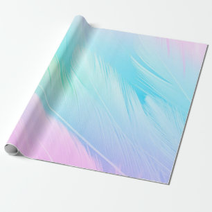 Cadeau Papier d'emballage esthétique pastel doux