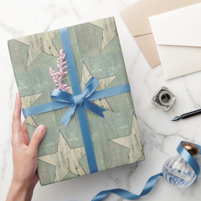 Cadeau Papier d'emballage étoilé texturé (Cadeaux)