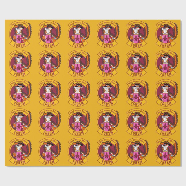 Cadeau Papier d'emballage F35 Wild Weasel Wives (Plat)