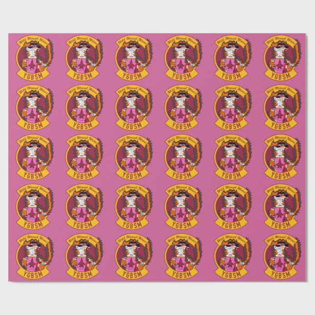 Cadeau Papier d'emballage F35 Wild Weasel Wives (Plat)