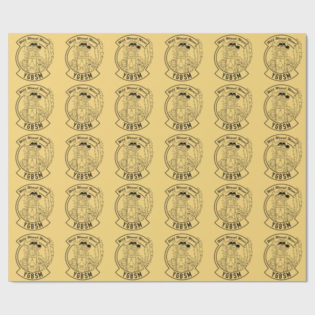 Cadeau Papier d'emballage F35 Wild Weasel Wives (Plat)
