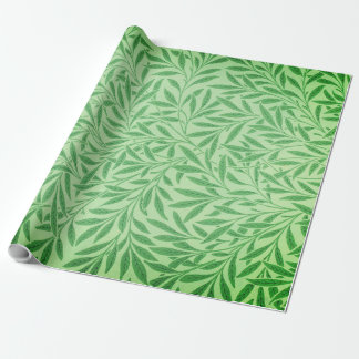 Cadeau Papier d'emballage feuille de bambou sans couture
