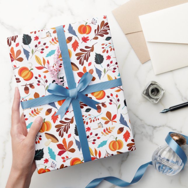 Cadeau Papier d'emballage Feuilles d'automne (Cadeaux)