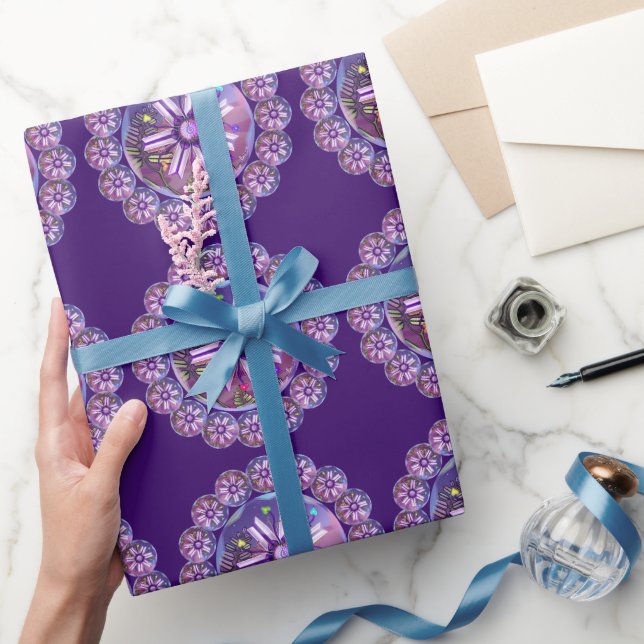 Cadeau Papier d'emballage Fleur dans le désert (Cadeaux)