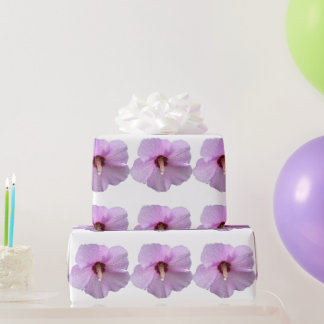 Cadeau Papier d'emballage Fleur d'Hibiscus