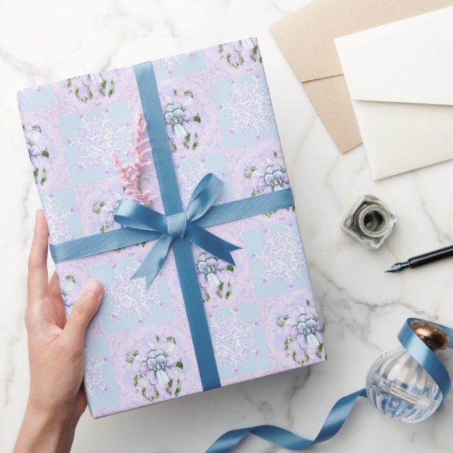 Cadeau Papier d'emballage fleur Smeraldo (Cadeaux)
