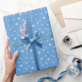 Cadeau Papier d'emballage Flocon de neige classique – Vac