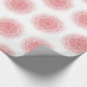 Cadeau Papier d'emballage flocon de neige élégant moderne
