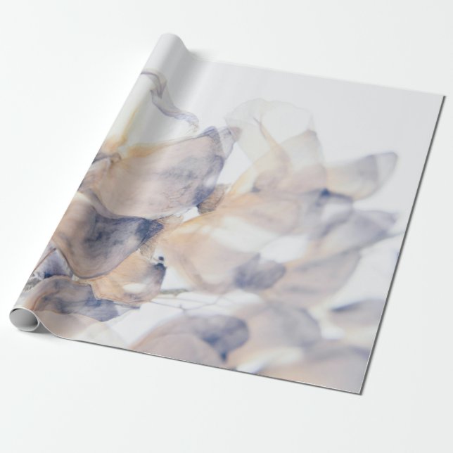 Cadeau Papier d'emballage floral (Déroulé)