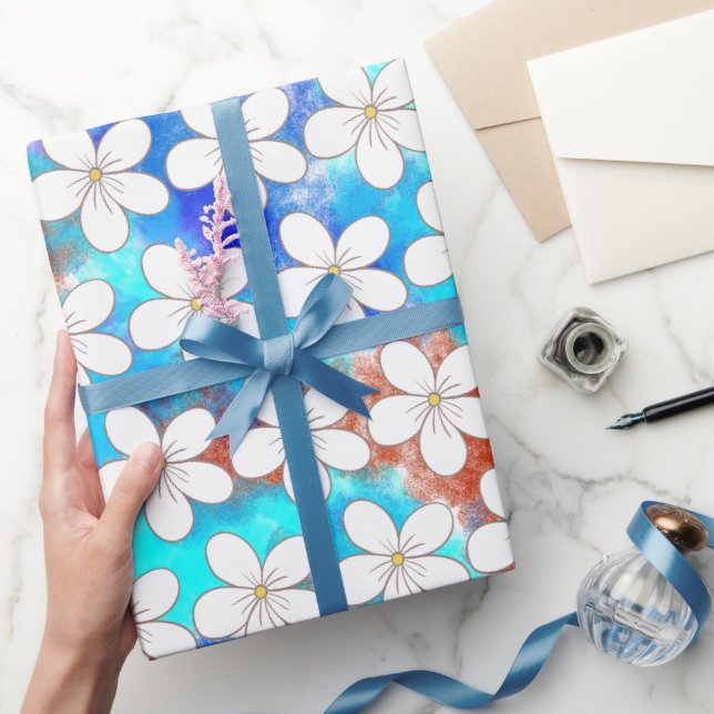 Cadeau Papier d'emballage Flower Power (Cadeaux)