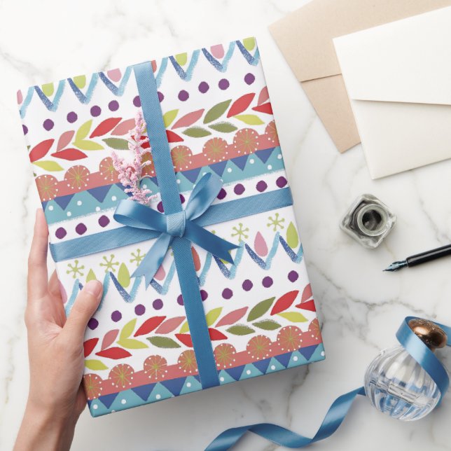 Cadeau Papier d'emballage Fun Coloré Doodle (Cadeaux)