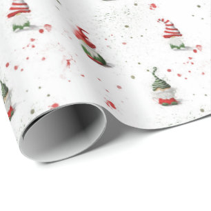 Cadeau Papier d'emballage Gnomes