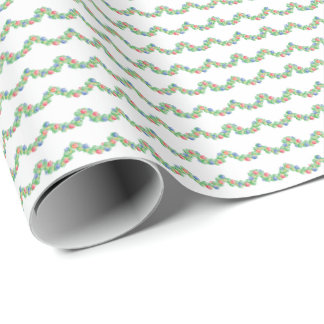 Cadeau Papier d'emballage Guirlandes de coquilles Saint-J