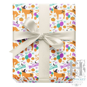 Cadeau Papier d'emballage Halloween d'âne