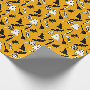 Cadeau Papier d'emballage Halloween Haunt