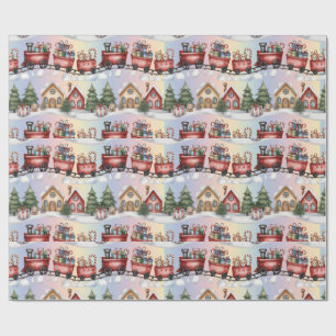 Cadeau Papier d'emballage Holiday Express – Village de No