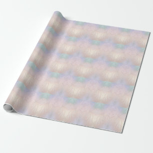 Cadeau Papier d'emballage iridescent abstrait moderne