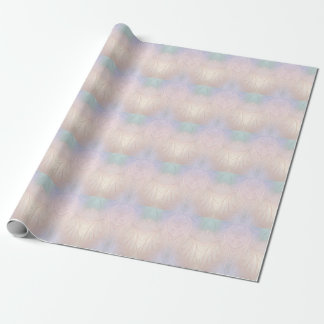 Cadeau Papier d'emballage iridescent abstrait moderne