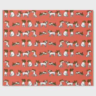 Cadeau Papier d'emballage Jack Russell