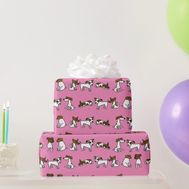 Cadeau Papier d'emballage Jack Russell (Cadeaux de fête)